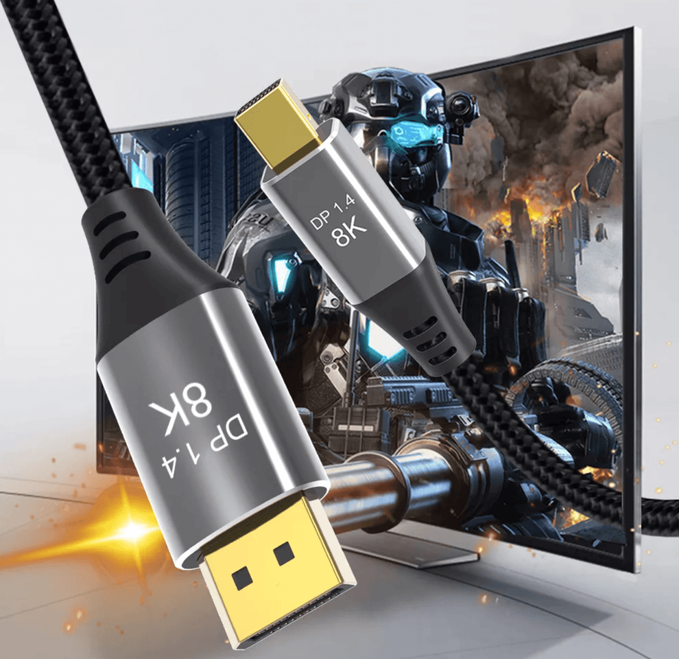 Reagle Mini DisplayPort DP 1.4 PRO Cable 8K 4K 144Hz 1M – REAGLE