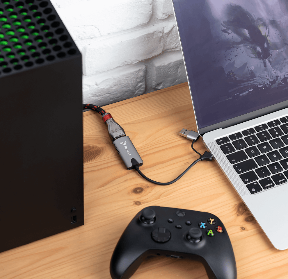 Reagle VIDEO Grabber Capture Card HDMI PC USB 2in1 USB-C – REAGLE